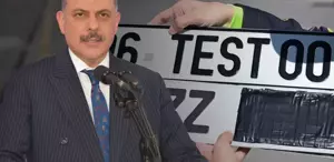 İçişleri Bakanı Çiftçi: TŞOF tarafından verilen plakalara cezai işlem uygulanmayacak