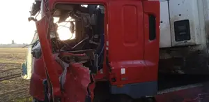 İsrail füzesinin hayattan kopardığı Fırat’ın öldüğü TIR’ın görüntüleri ortaya çıktı