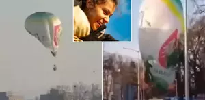 Sıcak hava balonu faciası Şampiyon pilot sepetten fırlayıp öldü