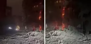 İsrail, Lübnan’da Başbakanlık binasının hemen yanını vurdu