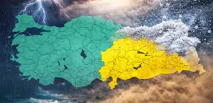 Meteoroloji alarm verdi 19 il için sarı kodlu kritik uyarı