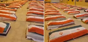 Hint Okyanusu’ndan ölen İranlı denizciler son yolculuklarına uğurlanıyor