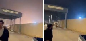 Irak’taki petrol sahasına İHA saldırısı Büyük panik kameralarda