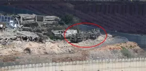 İsrail’in Lübnan’a düzenlediği kara harekatından ilk görüntü