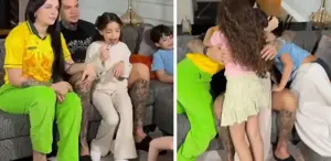 Ailesiyle televizyon izliyordu, gelen haberler havalara uçtu