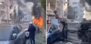 Görüntüler bugün Tel Aviv’den Şehir mahşer yerine döndü