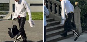 Yürüyüşü ayrı kombini ayrı olay oldu Yıldız ismi gören herkes aynı yorumu yapıyor