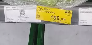 Bakanlıktan biberi fahiş fiyattan satan markete 1,8 milyon lira ceza