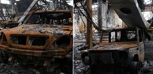 Tahran’daki Oto Galerisine Saldırı: 70 Araç Yandı