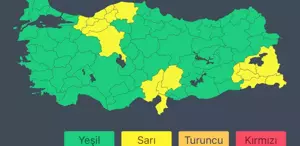 18 İlde Kar ve Yağmur Uyarısı