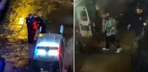 KYK yurdunda mide bulandıran olay Yangın merdiveninden girip...