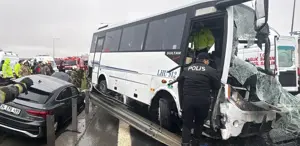 İstanbul’daki zincirleme kazada mucize Şehit polis hayata döndü
