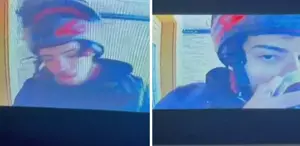 Müşteriye teslim edeceği tatlıyı kapı önünde açarak yaladı