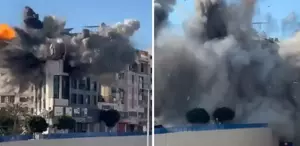 İsrail’den Beyrut’a şiddetli hava saldırısı