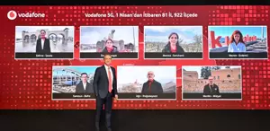 Vodafone’dan Altyapıya 5 Yılda 100 Milyar TL’yi Aşkın 5G Yatırımı: Vodafone, 1 Nisan’da 81 İl ve 922 İlçede 5G Sinyalini Aynı Anda Verecek