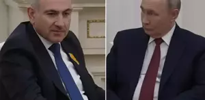 Kremlin’de olay görüntü Paşinyan, Putin’in isteğini dünyanın gözü önünde reddetti