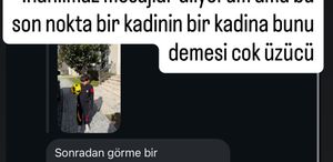 Yıldız futbolcunun eşi gelen mesajı paylaşı isyan etti