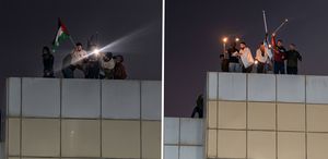 Basra’da Kuveyt Konsolosluğu’na gece yarısı baskını: Öfkeli kalabalık bayrağı indirdi