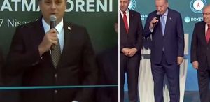 Cumhurbaşkanı Erdoğan’ın ROKETSAN’ın iki numarasına yaptığı uyarı törene damga vurdu