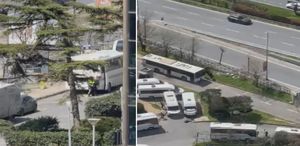 İstanbul’da İsrail Konsolosluğu önünde silah sesleri Çok sayıda ekip sevk edildi