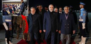 İran İslamabad’a böyle gitti Müzakereler öncesi çarpıcı kare