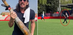 Futbol dünyası ayakta Müslüman futbolcuları “Domuz yiyin“ diyerek kovaladı