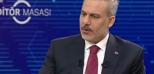 Canlı yayına damga vuran an Bakan Fidan bir anda frene bastı: Burada durayım ben