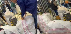 Taksim’de sahte ayakkabı baskını Görüntüleri 100 bin takipçili hesabından yayınladı