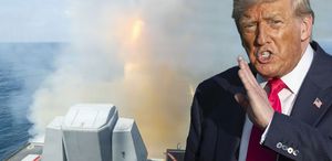 ABD Başkanı Donald Trump, deniz ablukasını geçmeye çalışan İran’a ait kargo gemisinin vurulduğunu açıkladı.