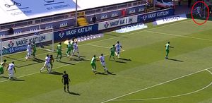 Muhteşem gol İrfan Can Kahveci kornerden attı