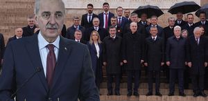 106 yıllık gurur Devlet erkanı Anıtkabir’i ziyaret etti