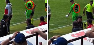 15 yaşındaki kaleciye forma bulunamayınca çözümü bakın nasıl ürettiler