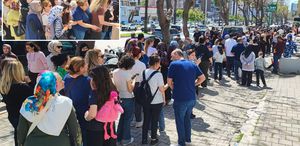 Adana’da 100 TL indirim izdihamı: Ezilme tehlikesi