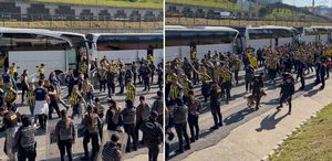 Fenerbahçe taraftarı RAMS Park’a ulaştı