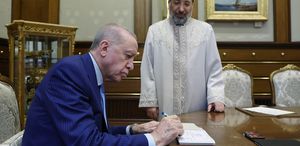 Cumhurbaşkanı Erdoğan, Türkiye Diyanet Vakfına kurban bağışında bulundu