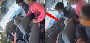 Seyir halindeki otobüsün şoförü bayıldı Dehşeti yaşayan çocuklar bakın ne yaptı