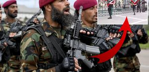 Pakistan ordusundan Hindistan sınırında askeri geçit töreni