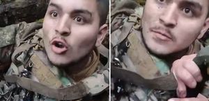 Ukrayna ordusunda savaşan Kolombiyalı asker, Ruslar tarafından esir alındı