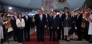 Çin’e giden Donald Trump’ı mest eden karşılama