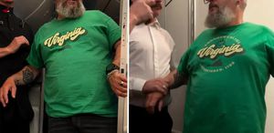 Yolcu kabin görevlisini ısırınca uçak rota değiştirdi