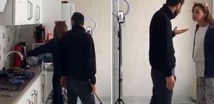 TikTok rezaletleri bitmiyor Canlı yayın sırasında eşini darbetti