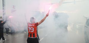 Süper Lig’e yükselen Çorum FK, kentte coşkuyla karşılandı