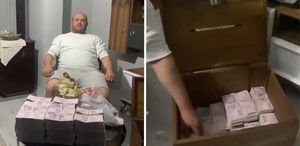 Balya balya para ile kameraların karşısına geçen besici meydan okudu