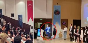 Bölüm başkanı “Diplomanızı vermiyorum“ dedi, salon karıştı
