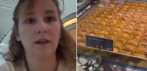Havalimanında bir dilim baklavanın fiyatını görünce şaşkına döndü