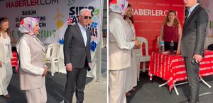 Vali gibi vali Davut Gül, Sıfır Atık Festivali’nde tüm stantları gezdi