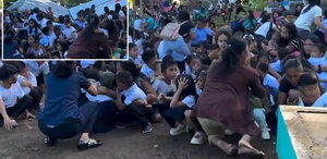 Filipinler’deki 7,8’lik deprem kamerada Onlarca öğrenci kabusu yaşadı