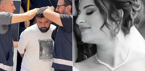 Hamile eşini öldüren caniye çıldırtan uğurlama Bir de tebessüm etti