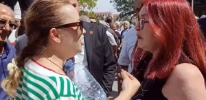 CHP’li kadınların sokak ortasında Özel-Kılıçdaroğlu kavgası: Küfürler havada uçuştu