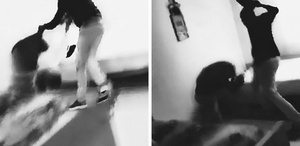 Öz çocuklarına dehşeti yaşattı Feryatlarına yürek dayanmaz